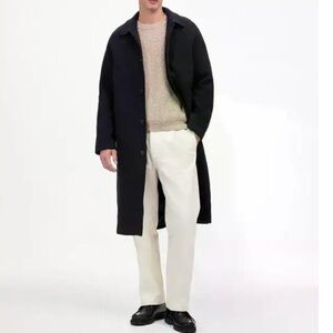 Gap Men Wool Blend Car Coat Size Large Tall New